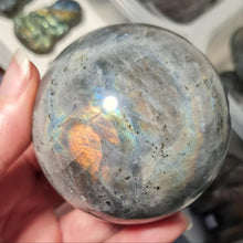 Load image into Gallery viewer, Purple Labradorite Sphere