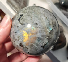 Load image into Gallery viewer, Purple Labradorite Sphere