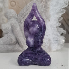 Load image into Gallery viewer, Lepidolite Yoga Lady