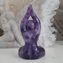 Load image into Gallery viewer, Lepidolite Yoga Lady