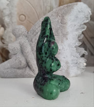 Load image into Gallery viewer, Ruby Zoisite Yoga Lady