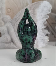 Load image into Gallery viewer, Ruby Zoisite Yoga Lady