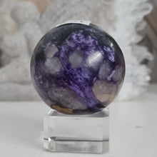 Load image into Gallery viewer, Charoite Sphere