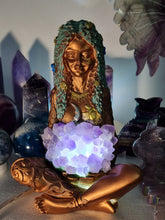 Load image into Gallery viewer, Mother Earth Lamp - Amethyst