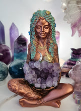 Load image into Gallery viewer, Mother Earth Lamp - Amethyst