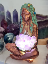 Load image into Gallery viewer, Mother Earth Lamp - Amethyst