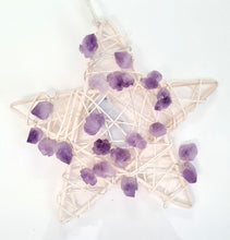 Load image into Gallery viewer, Crystal Wire Light Star - Amethyst
