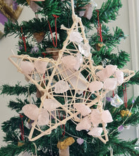 Load image into Gallery viewer, Crystal Wire Light Star - Rose Quartz