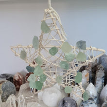 Load image into Gallery viewer, Crystal Wire Light Star - Green Fluorite