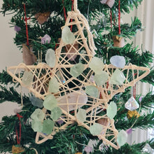 Load image into Gallery viewer, Crystal Wire Light Star - Green Fluorite