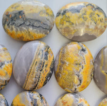 Load image into Gallery viewer, Bumblebee Jasper Palmstones