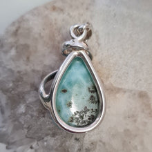 Load image into Gallery viewer, Larimar Stirling Silver Pendant