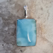 Load image into Gallery viewer, Larimar Stirling Silver Pendant