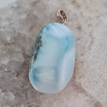 Load image into Gallery viewer, Larimar Macrame Choker/Necklace