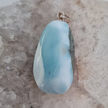 Load image into Gallery viewer, Larimar Macrame Choker/Necklace