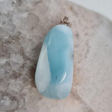 Load image into Gallery viewer, Larimar Macrame Choker/Necklace