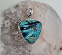 Load image into Gallery viewer, Shattuckite Stirling Silver Pendant