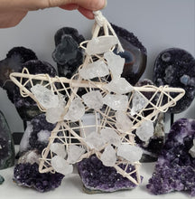 Load image into Gallery viewer, Crystal Wire Light Star - Clear Quartz