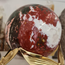 Load image into Gallery viewer, Ocean Jasper Sphere