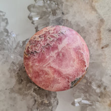 Load image into Gallery viewer, Rhodochrosite Palmstone