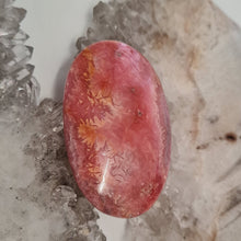 Load image into Gallery viewer, Rhodochrosite Palmstone