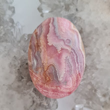 Load image into Gallery viewer, Rhodochrosite with Pyrite Palmstone