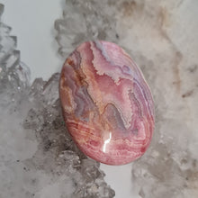 Load image into Gallery viewer, Rhodochrosite with Pyrite Palmstone