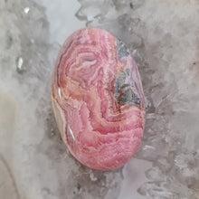 Load image into Gallery viewer, Rhodochrosite with Pyrite Palmstone
