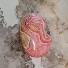 Load image into Gallery viewer, Rhodochrosite with Pyrite Palmstone