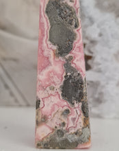 Load image into Gallery viewer, Rhodochrosite with Pyrite Tower