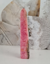 Load image into Gallery viewer, Rhodochrosite with Pyrite Tower
