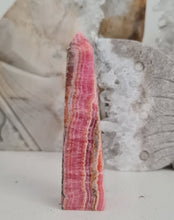 Load image into Gallery viewer, Rhodochrosite with Pyrite Tower