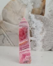 Load image into Gallery viewer, Rhodochrosite with Pyrite Tower