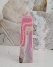 Load image into Gallery viewer, Rhodochrosite with Pyrite Tower