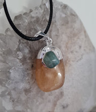 Load image into Gallery viewer, Citrine Tumbled Stone Necklace