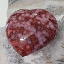 Load image into Gallery viewer, Ocean Jasper Puffy Heart