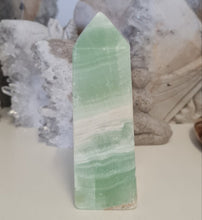 Load image into Gallery viewer, Green Calcite Tower