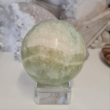 Load image into Gallery viewer, Green Calcite Sphere