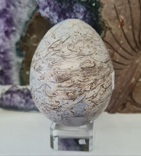 Load image into Gallery viewer, Grey Aragonite Egg
