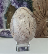 Load image into Gallery viewer, Grey Aragonite Egg