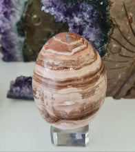 Load image into Gallery viewer, Brown Aragonite Egg
