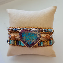 Load image into Gallery viewer, Healing Jasper Love Wrap Bracelet