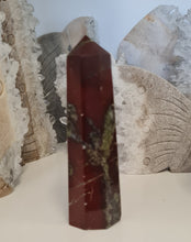 Load image into Gallery viewer, Dragon Blood Jasper Tower