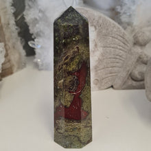 Load image into Gallery viewer, Dragon Blood Jasper Tower