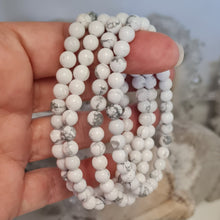 Load image into Gallery viewer, Howlite Bracelet - 6 mm