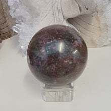 Load image into Gallery viewer, Ruby Kyanite Sphere