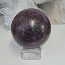 Load image into Gallery viewer, Ruby Kyanite Sphere