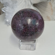 Load image into Gallery viewer, Ruby Kyanite Sphere