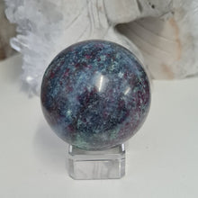 Load image into Gallery viewer, Ruby Kyanite Sphere