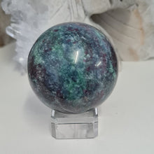 Load image into Gallery viewer, Ruby Kyanite Sphere